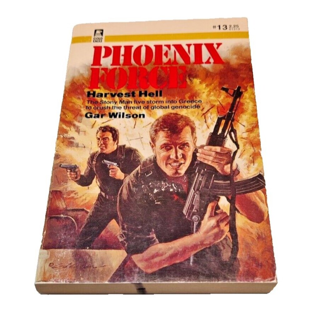Phoenix Force Harvest Hell by Gar Wilson (1984, Mass Market)